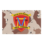 3/26 Marines Chocolate-Chip Camo USMC Flag Tactically Acquired Default Title  