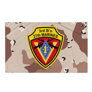 3/27 Marines Chocolate-Chip Camo USMC Flag Tactically Acquired   