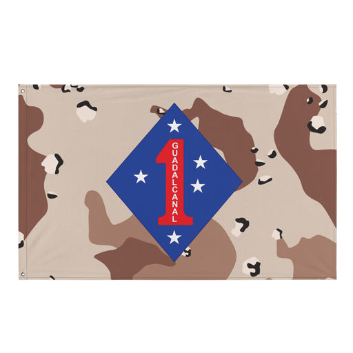 1st Marine Division Chocolate-Chip Camo Flag Tactically Acquired Default Title  