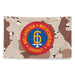 6th Marine Division Chocolate-Chip Camo Flag Tactically Acquired   