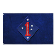 1st Marine Division Blue Wall Flag Tactically Acquired Default Title  