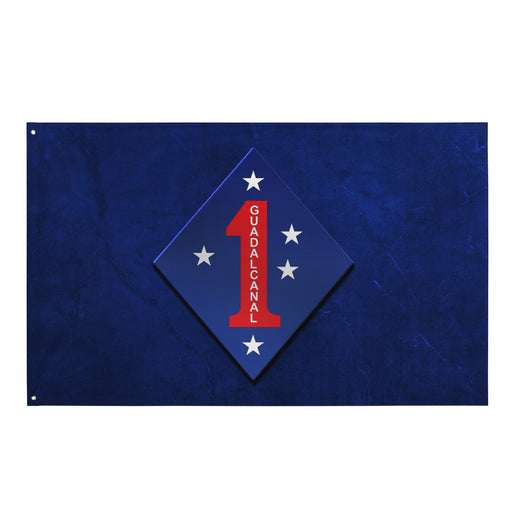 1st Marine Division Blue Wall Flag Tactically Acquired Default Title  