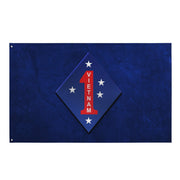 1st Marine Division Vietnam War USMC Legacy Flag Tactically Acquired Default Title  