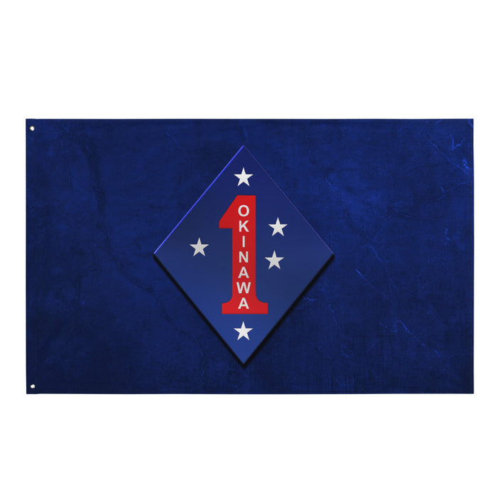 1st Marine Division Battle of Okinawa WW2 Legacy Flag Tactically Acquired Default Title  