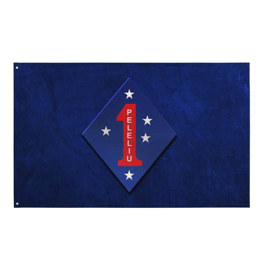 1st Marine Division Battle of Peleliu WW2 Legacy Flag Tactically Acquired Default Title  