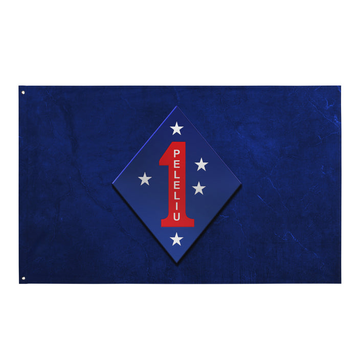 1st Marine Division Battle of Peleliu WW2 Legacy Flag Tactically Acquired Default Title  