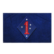 1st Marine Division Battle of Peleliu WW2 Legacy Flag Tactically Acquired   