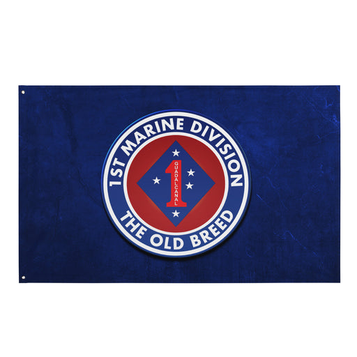 1st Marine Division 'The Old Breed' Motto Flag Tactically Acquired Default Title  