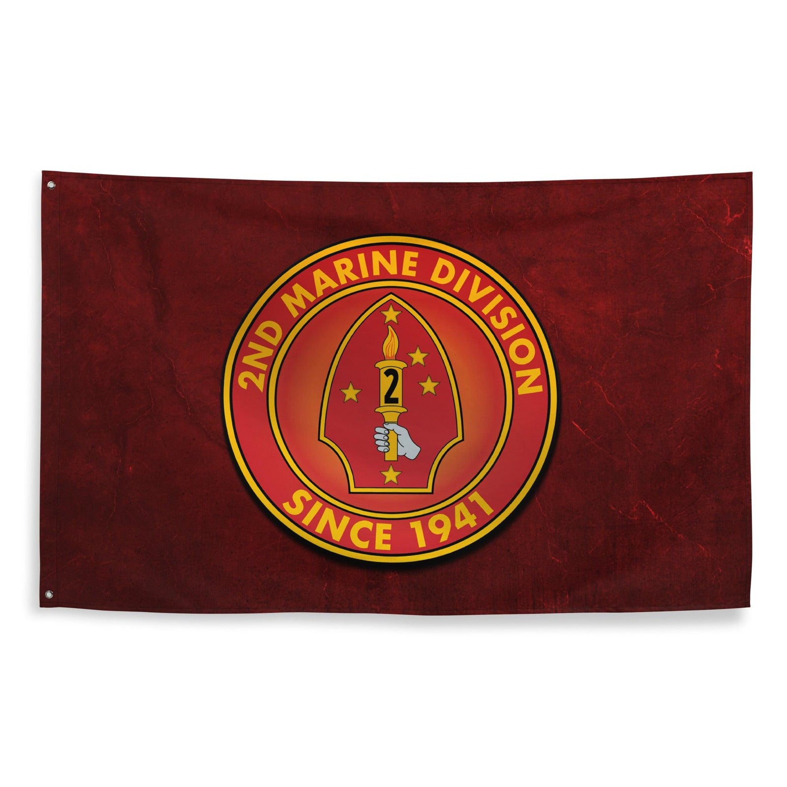 2nd Marine Division Since 1941 USMC Legacy Flag Tactically Acquired   