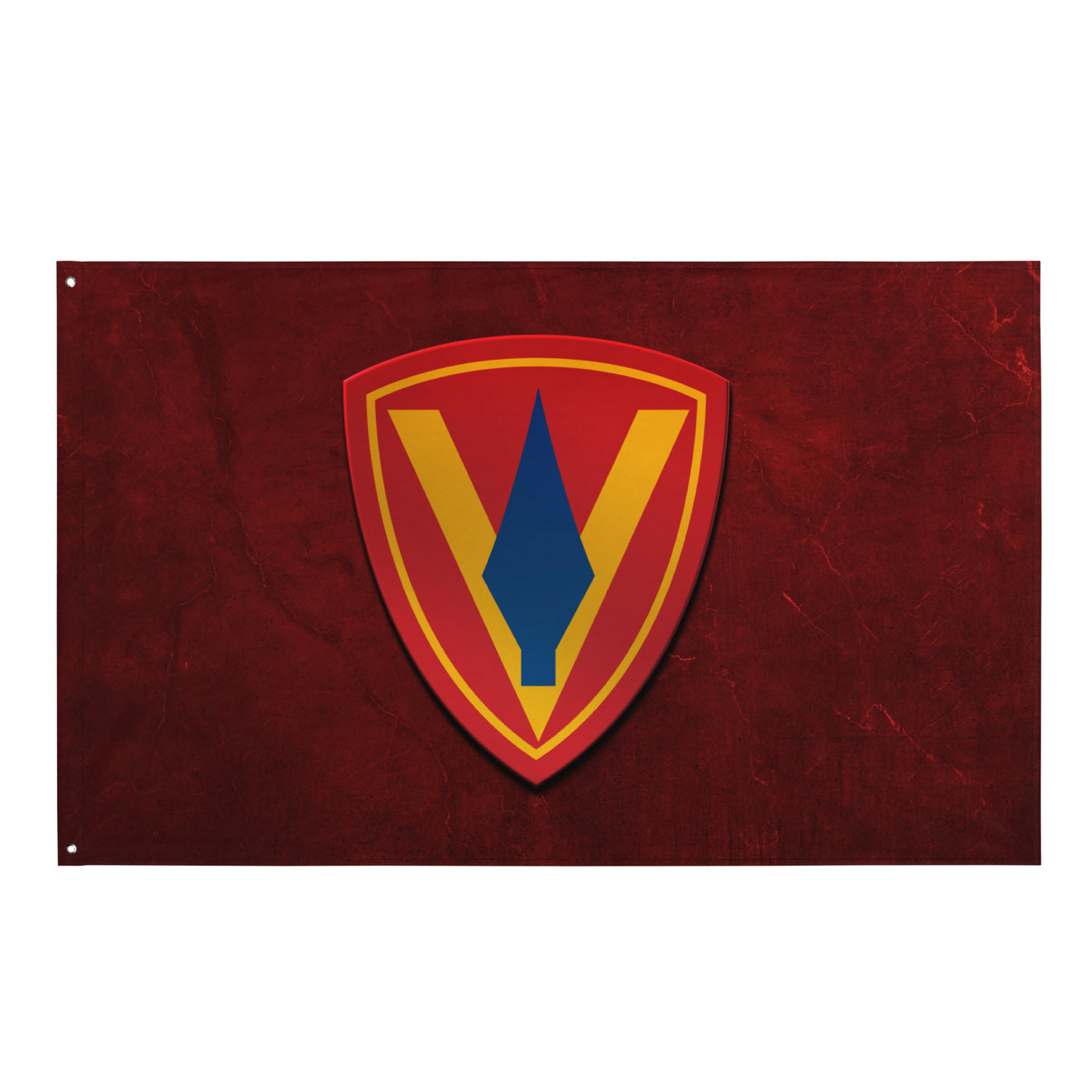5th Marine Division Logo Red Flag — Tactically Acquired
