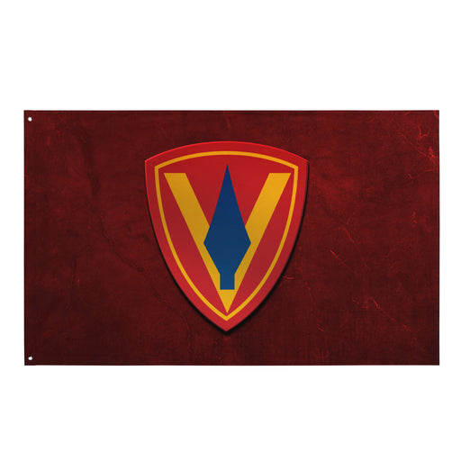 5th Marine Division Logo Red Flag Tactically Acquired Default Title  