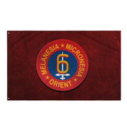 6th Marine Division Logo Red Flag Tactically Acquired   