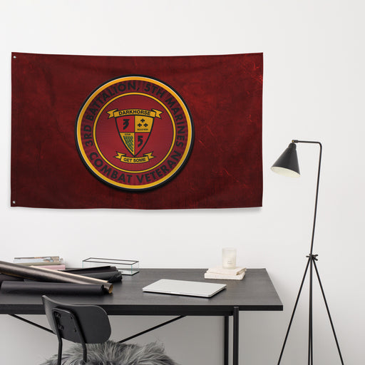 3/5 Marines Combat Veteran USMC Flag Tactically Acquired   