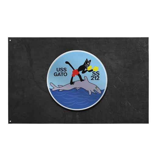 USS Gato (SS-212) Submarine Flag Tactically Acquired Default Title  