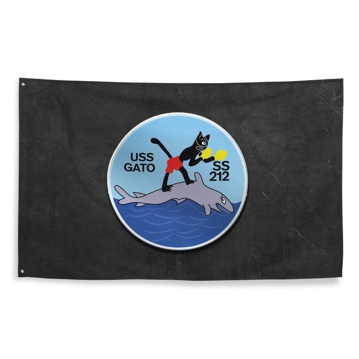 USS Gato (SS-212) Submarine Flag Tactically Acquired   