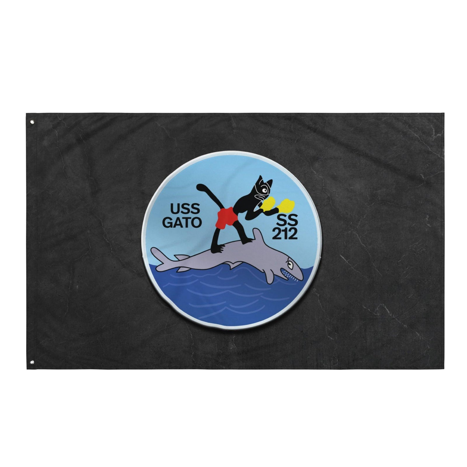 USS Gato (SS-212) Submarine Flag Tactically Acquired   