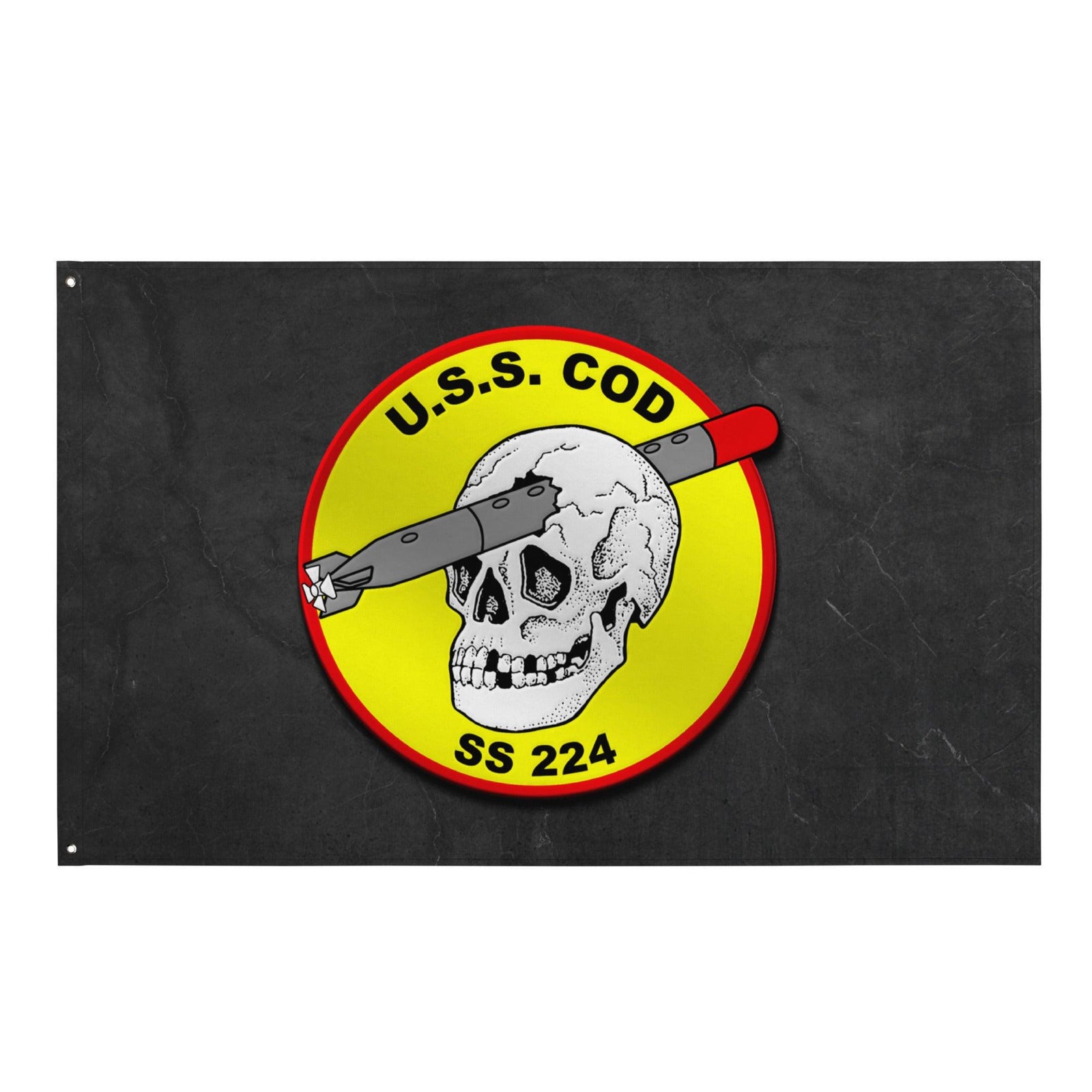USS Cod (SS-224) Submarine Flag Tactically Acquired Default Title  