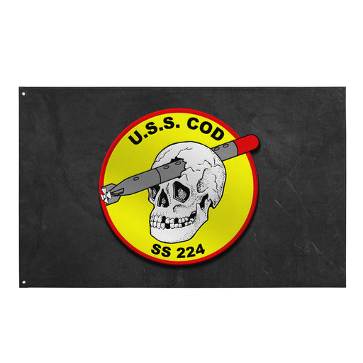 USS Cod (SS-224) Submarine Flag Tactically Acquired Default Title  