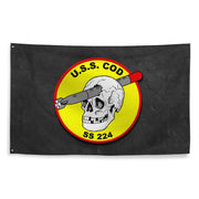 USS Cod (SS-224) Submarine Flag Tactically Acquired   