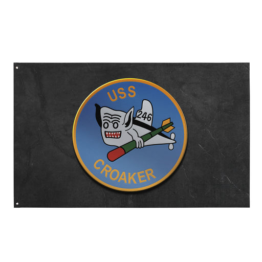 USS Croaker (SS-246) Submarine Flag Tactically Acquired Default Title  