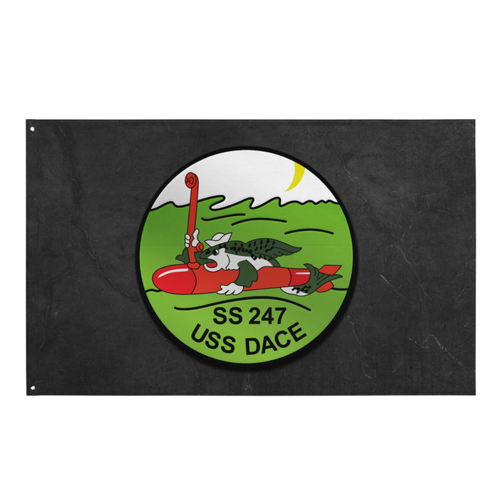 USS Dace (SS-247) Submarine Flag Tactically Acquired Default Title  