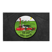 USS Dace (SS-247) Submarine Flag Tactically Acquired   