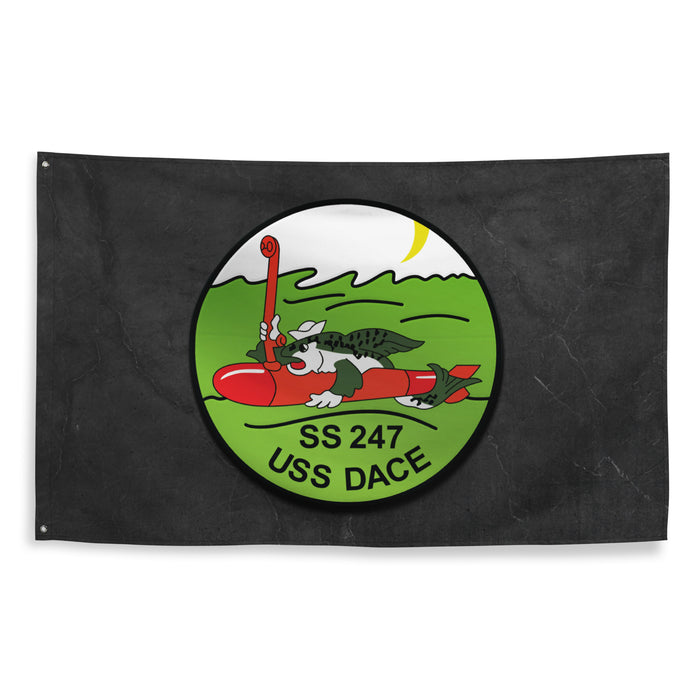 USS Dace (SS-247) Submarine Flag Tactically Acquired   