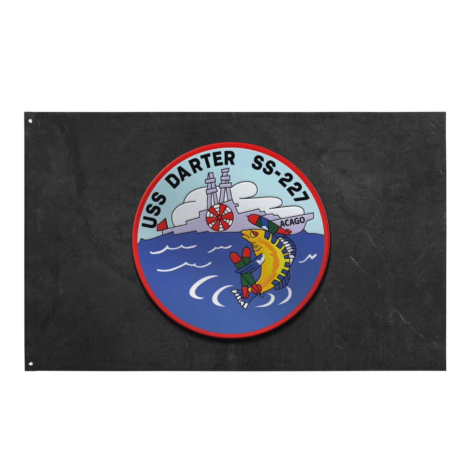 USS Darter (SS-227) Submarine Flag Tactically Acquired Default Title  