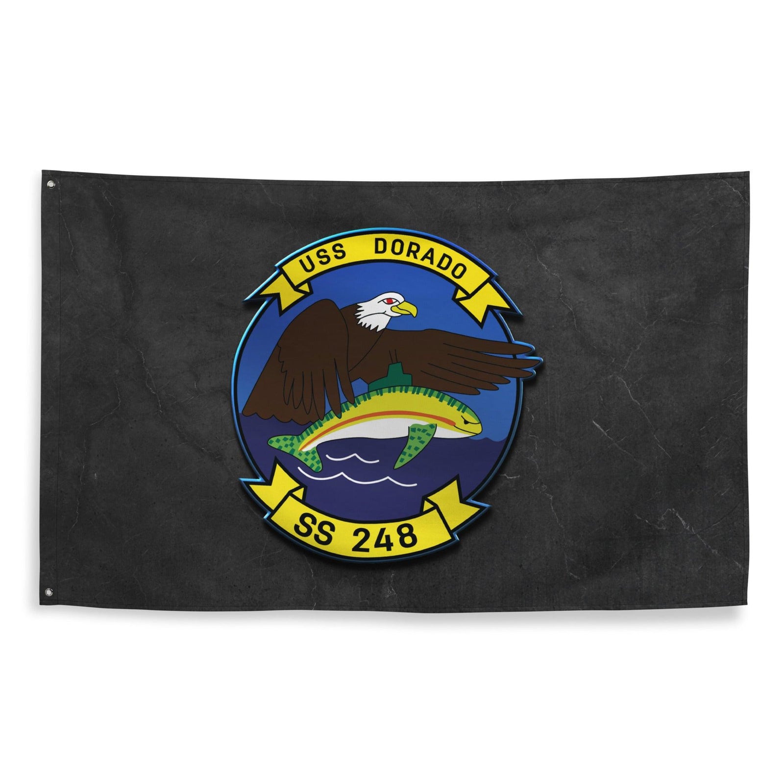 USS Dorado (SS-248) Submarine Flag Tactically Acquired   