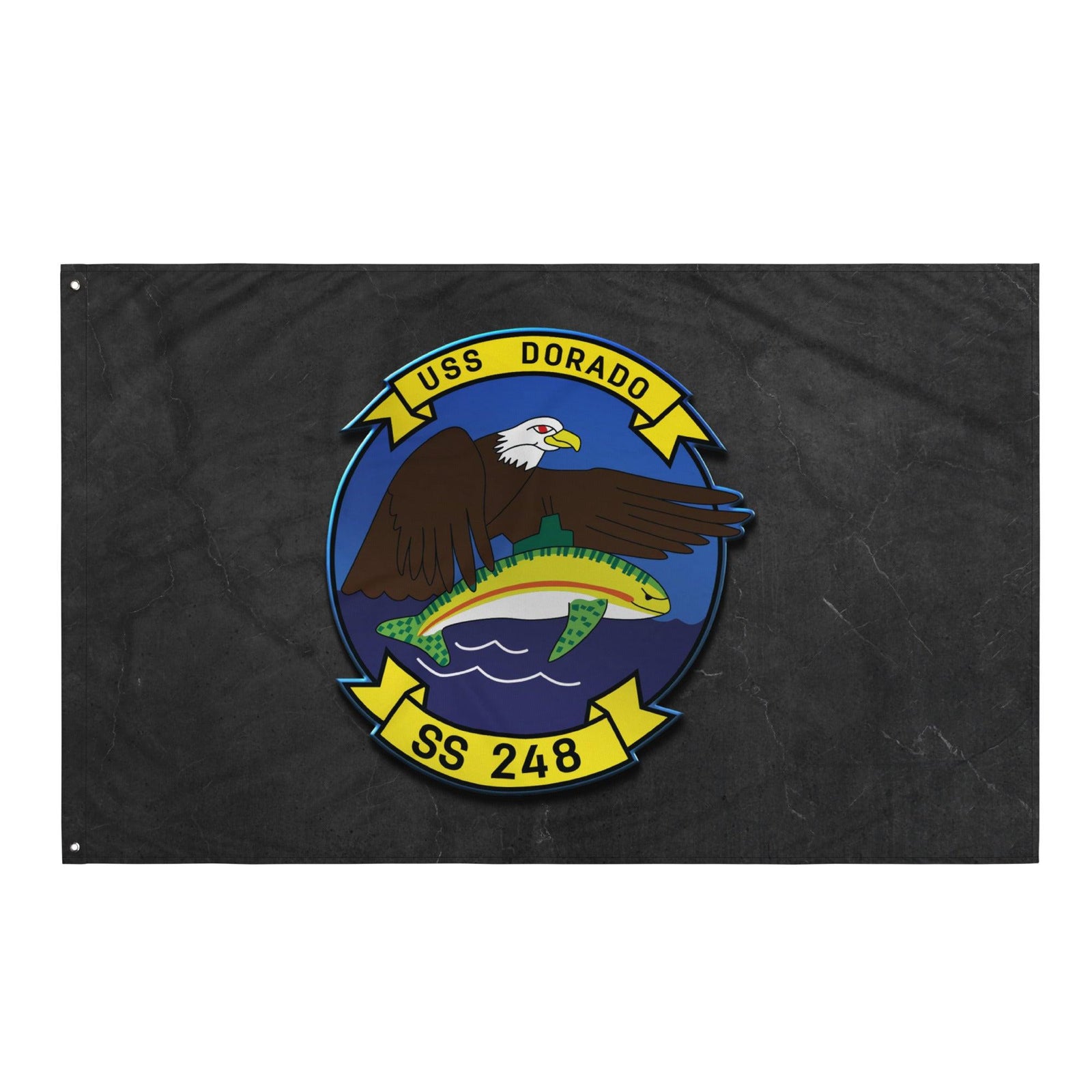 USS Dorado (SS-248) Submarine Flag Tactically Acquired   
