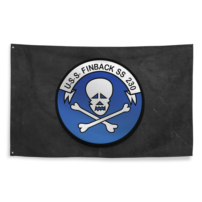 USS Finback (SS-230) Submarine Flag Tactically Acquired   