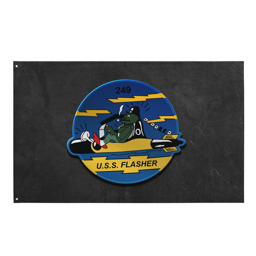 USS Flasher (SS-249) Submarine Flag Tactically Acquired Default Title  