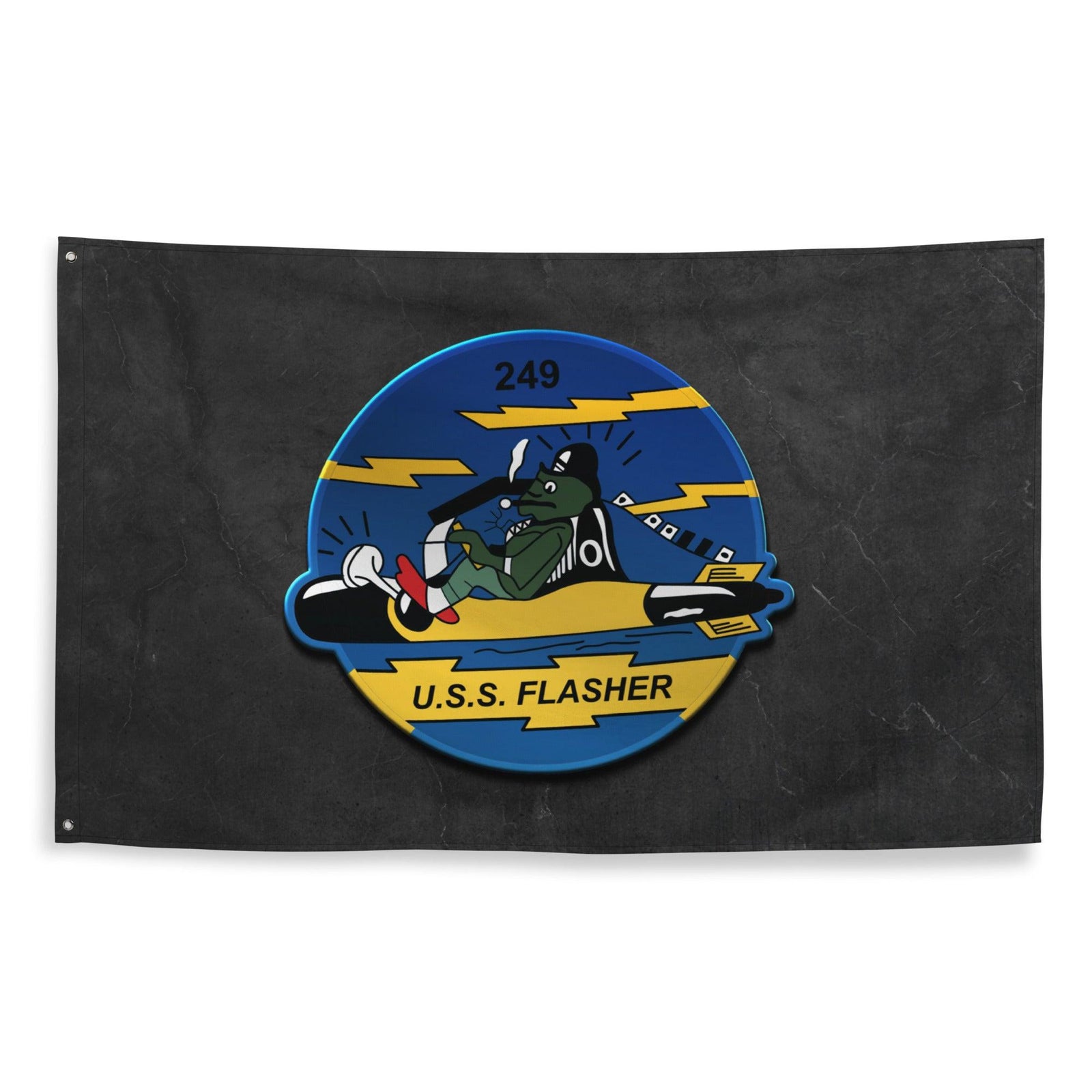 USS Flasher (SS-249) Submarine Flag Tactically Acquired   