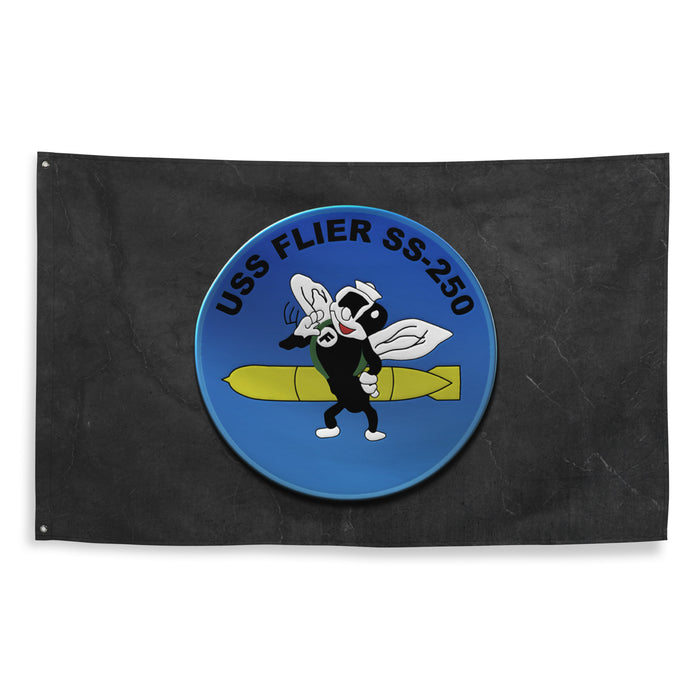 USS Flier (SS-250) Submarine Flag Tactically Acquired   
