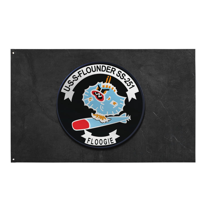 USS Flounder (SS-251) Submarine Flag Tactically Acquired Default Title  