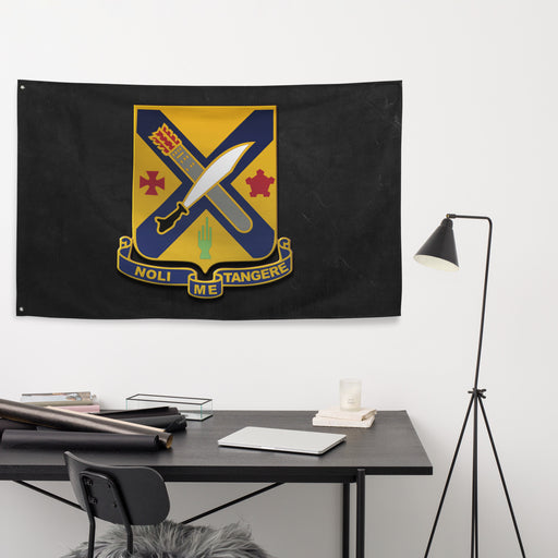 U.S. Army 2nd Infantry Regiment Emblem Flag Tactically Acquired   