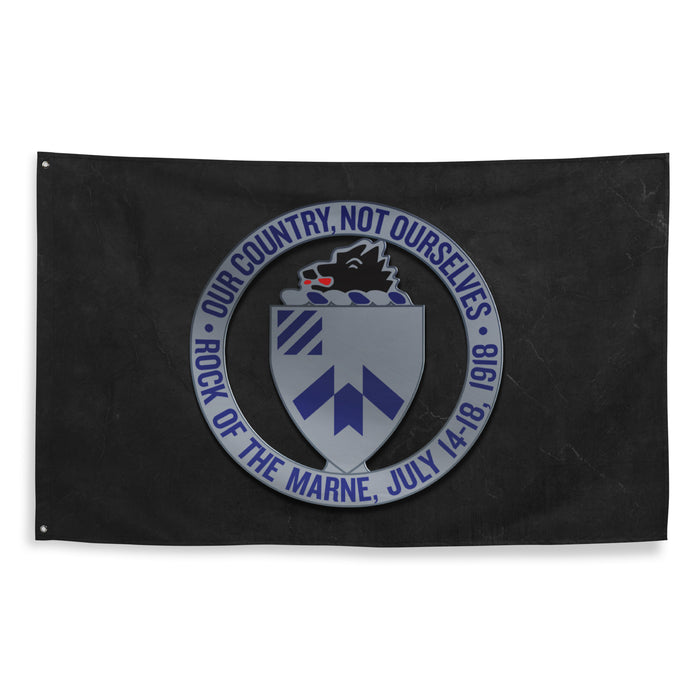 U.S. Army 30th Infantry Regiment Indoor Wall Flag Tactically Acquired   