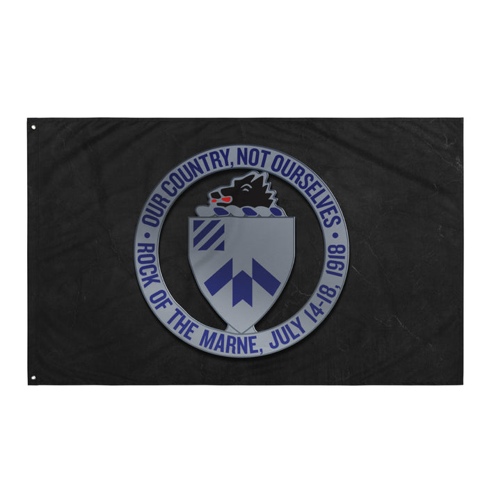 U.S. Army 30th Infantry Regiment Indoor Wall Flag Tactically Acquired   