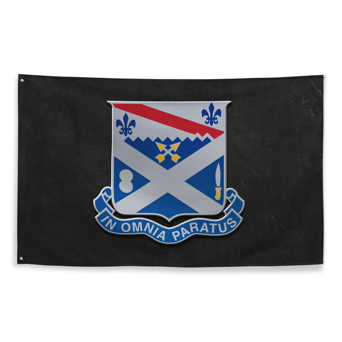 U.S. Army 18th Infantry Regiment Indoor Wall Flag Tactically Acquired   