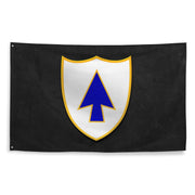 U.S. Army 26th Infantry Regiment Indoor Wall Flag Tactically Acquired   