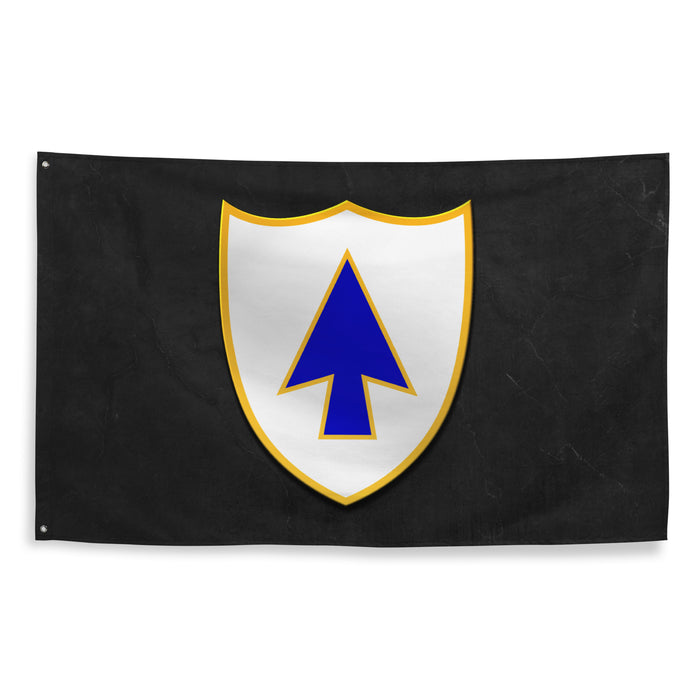U.S. Army 26th Infantry Regiment Indoor Wall Flag Tactically Acquired   