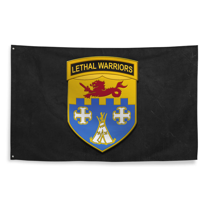U.S. Army 2-12 Infantry 'Lethal Warriors' Flag Tactically Acquired   