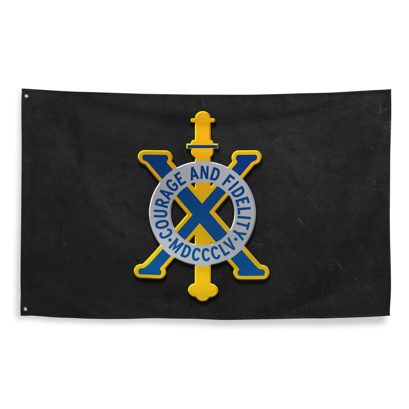U.S. Army 10th Infantry Regiment Flag Tactically Acquired   