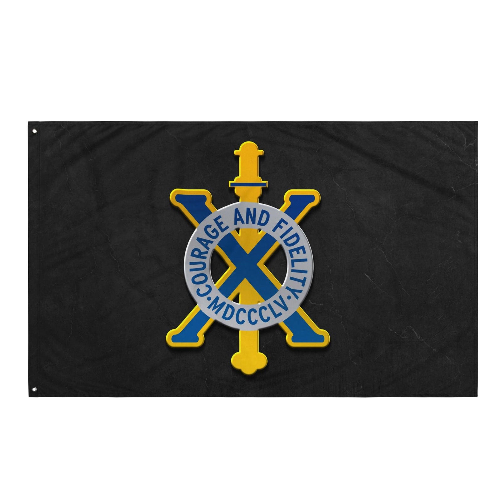 U.S. Army 10th Infantry Regiment Flag Tactically Acquired   