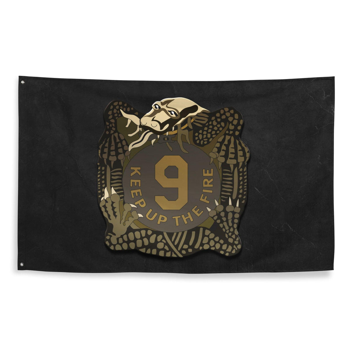 U.S. Army 9th Infantry Regiment Flag Tactically Acquired   