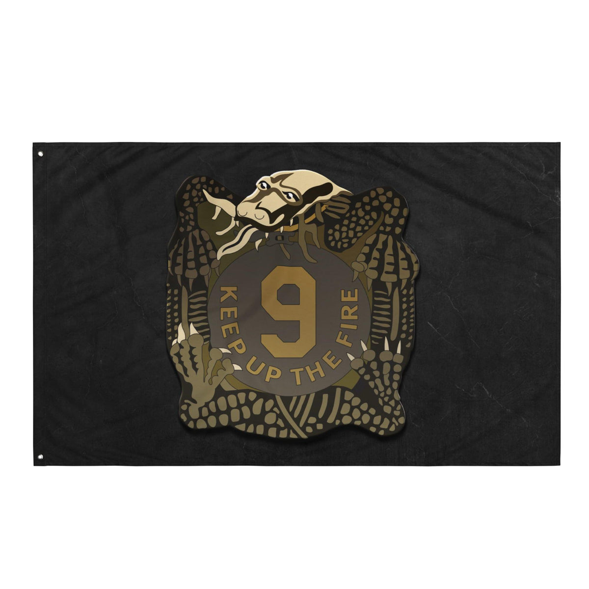 U.S. Army 9th Infantry Regiment Flag Tactically Acquired   