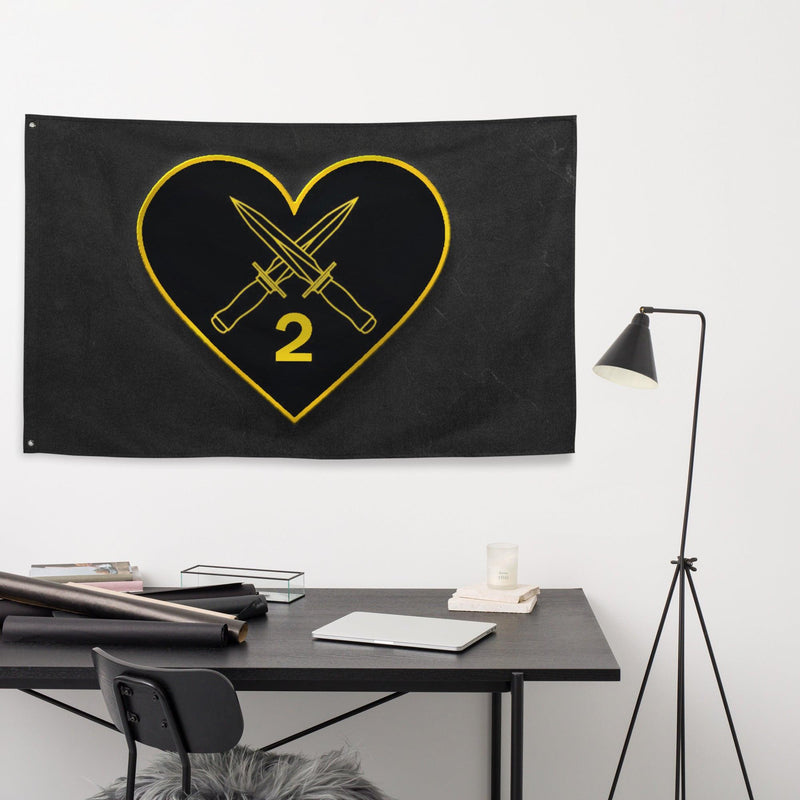 U.S. Army 2-502 Airborne Infantry Regiment 'Strike Force' Flag