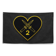 U.S. Army 2-502 Airborne Infantry Regiment 'Strike Force' Flag Tactically Acquired   