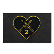 U.S. Army 2-502 Airborne Infantry Regiment 'Strike Force' Flag Tactically Acquired   