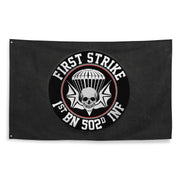 1-502 Airborne Infantry Regiment 'First Strike' Flag Tactically Acquired   